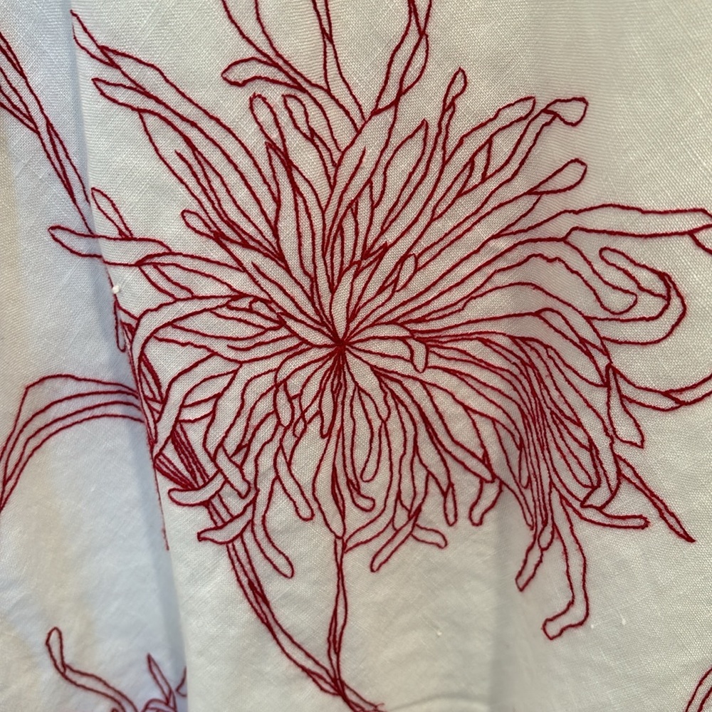 Vintage BCBG Maxazria Linen Sundress - Picture 2 of 12